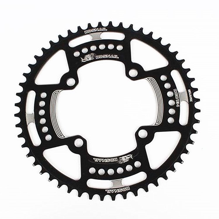 Snail Positive And Negative Tooth Discs Mountain Bike Single Disc Large Tooth Disc 104mm Bcd, 44T, 46T, 48T, 50T, 52T
