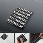 Car Interior Car Multifunctional Instrument Panel Storage Pad Car Phone Bracket Anti-slip Pad With Stop, Stereo Red Circle, Stereo Blue Circle, Rotating Red Circle, Rotating Blue Circle, Rotating Black Circle