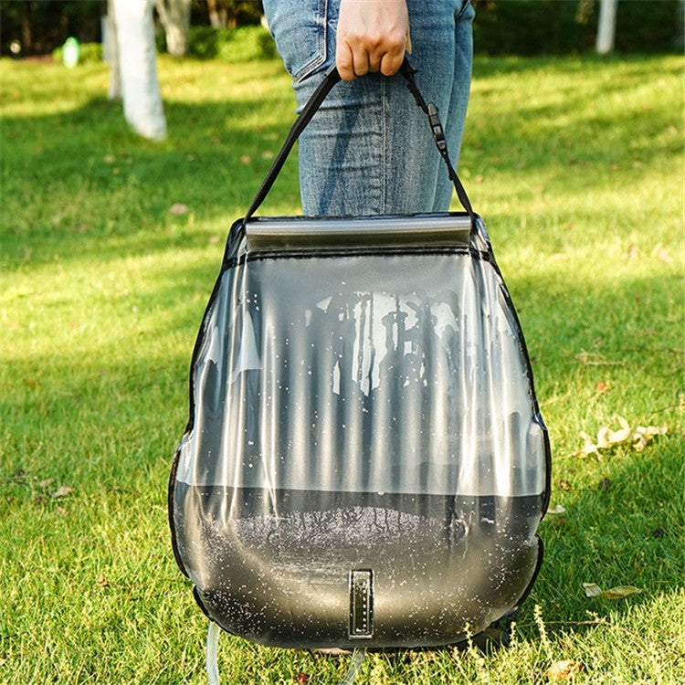 Outdoor Bathing Bag Self-driving Camping Solar Hot Water Bottle 20L Water Storage Bag