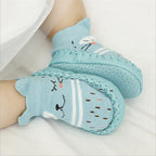 Fashion Baby Socks With Rubber Soles Infant Sock Newborn Autumn Winter Children Floor Socks Shoes Anti Slip Soft Sole Sock, 11cm, 12cm, 13cm, 14cm