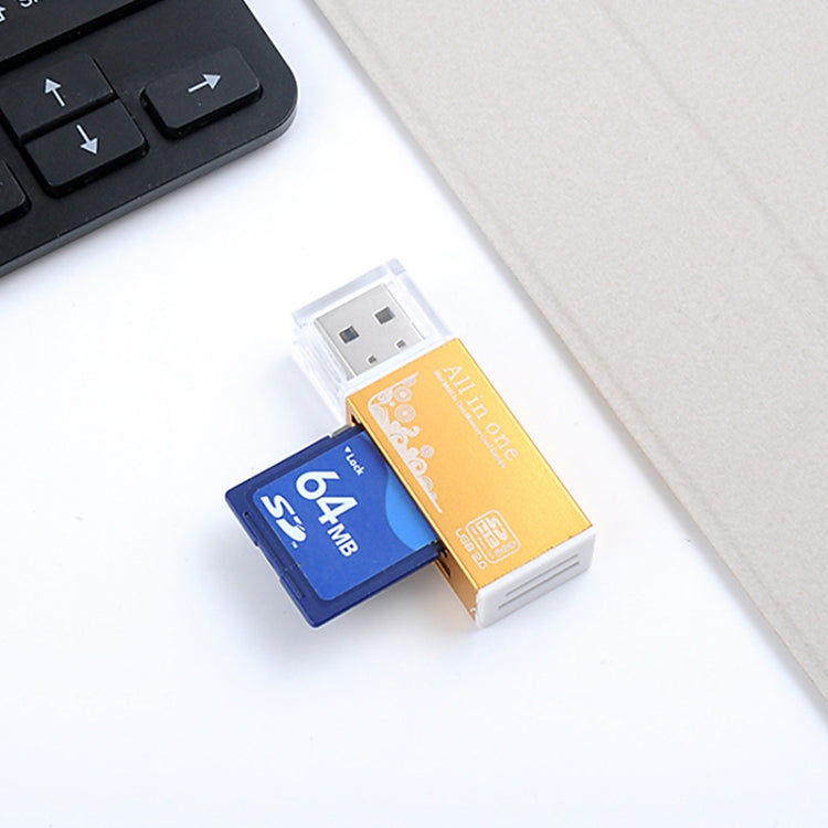 Multi in 1 Memory SD Card Reader for Memory Stick Pro Duo TF,M2,MMC,SDHC MS Card