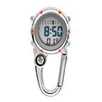 Mountain Climbing Watch Multifunctional Stainless Steel Hook Watch, Stainless Steel Hook Watch(Orange), Stainless Steel Hook Watch(Blue), Stainless Steel Hook Watch(Yellow), Stainless Steel Hook Watch(Red)