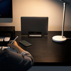 Vaydeer SZ2S01 Notebook Vertical Stand Computer Stand Bracket Desktop Storage Shelf, Vertical Stand