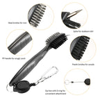 Golf Club Brush Ball Slot Cleaning Brush Cleaning Set, ZY-0021  Brush Blue, ZY-0021 Brush Black, ZY-0021 Brush Green, ZY-0021 Brush Red, ZY-0021 Brush Orange