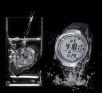 SYNOKE 61576 Life Waterproof LED Sports Watch for Men, Black, Gray