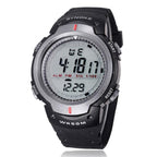 SYNOKE 61576 Life Waterproof LED Sports Watch for Men, Black, Gray