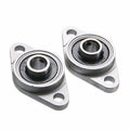 2pcs Diamond Bearing Housing Zinc Alloy Miniature Housing Bearing 3D Printer Accessories Universal, KFL08 (inner diameter 8), KFL000 (inner diameter 10), KFL001 (inner diameter 12)
