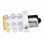 B15 15 LEDs Small Bulb LED Warning Light, Random Color Delivery, 12V, 24V, 220V