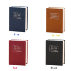 Mini Dictionary Safe Box Book Secret Security Lock Cash Money Coin Storage Jewellery key Locker