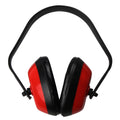 Anti-Noise Safety Work Sleep Hearing Protection Headphones Protective Earmuffs, Red