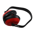 Anti-Noise Safety Work Sleep Hearing Protection Headphones Protective Earmuffs, Red