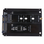 Metal Case CYB + M Socket 2 M.2 NGFF (SATA) SSD to 2.5 SATA Adapter for 2230/2242/2260/2280mm M2 NGFF SSD Solid State Hard Drive