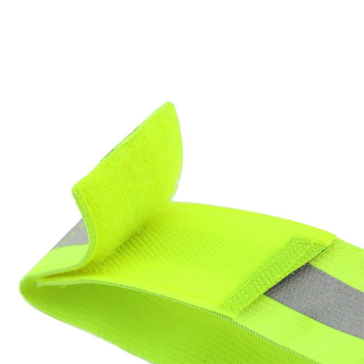 Reflective Band High Visibility Elastic Wristbands Outdoor Sports Running Cycling Night WarningWrist Band, Green, Blue, Pink, Orange