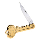 Mini Key Knife Tactical Camp Outdoor Keyring Ring Keychain Fold Self Defense Security Multi Tool