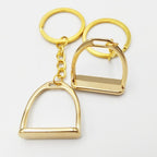 2 PCS Stable Keychain Alloy Jewelry Pendant Smooth Alloy Pendant