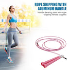 Steel Wire Skipping Skip Adjustable Fitness Jump Rope，Length: 3m, Steel Wire Jump Rope (Megenta), Steel Wire Jump Rope (Black), Steel Wire Jump Rope (Blue), Steel Wire Jump Rope (Grey), Steel Wire Jump Rope (Green), Steel Wire Jump Rope (Orange)       ...