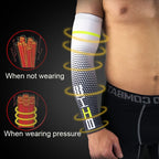 1 Pair Cool Men Cycling Running Bicycle UV Sun Protection Cuff Cover Protective Arm Sleeve Bike Sport Arm Warmers Sleeves, L, M, XL, XXL