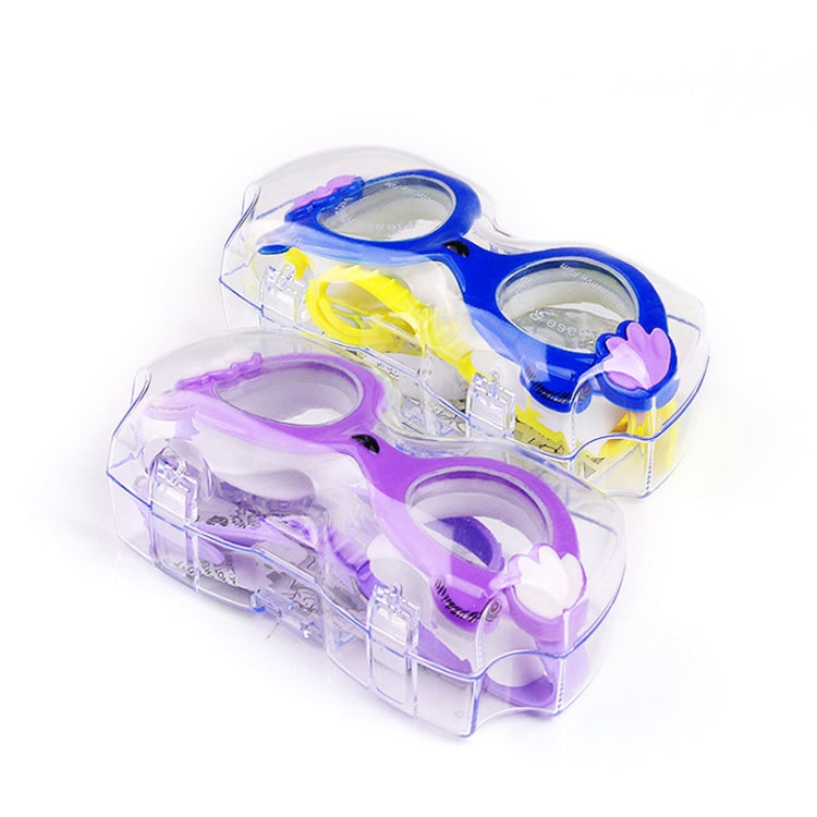 JIEHU JH8560 Children Waterproof and Anti-fog Cartoon Cat Shape Swimming Goggles, JH8560 (Blue Yellow), JH8560 (Green), JH8560 (Red Blue), JH8560 (Purple)