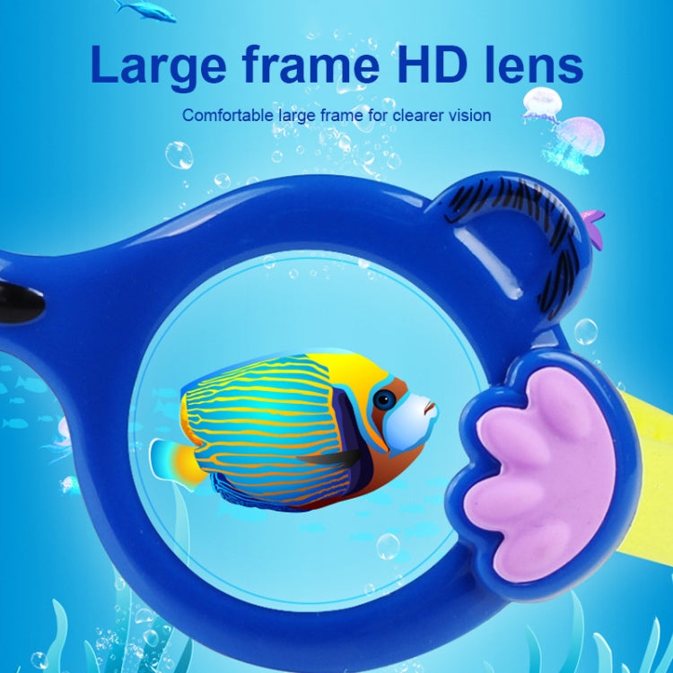 JIEHU JH8560 Children Waterproof and Anti-fog Cartoon Cat Shape Swimming Goggles, JH8560 (Blue Yellow), JH8560 (Green), JH8560 (Red Blue), JH8560 (Purple)