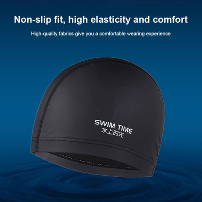 PU Coated Waterproof Enlarged Swimming Cap for Adult Men and Women, PU Coated Enlarged (Black), PU Coated Enlarged (Pink), PU Coated Enlarged (Blue)