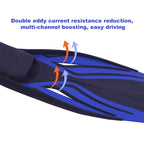 Swimming Free Diving Fins Silicone Flippers Diving Equipment, XS（35-36）, S（37-38）, M（39-40）, M / L（41-42）, L（43-44）, XL（45-46）