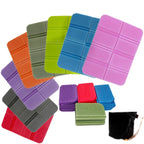 XPE Folder Camping Mat Folding Portable Small Cushion Moisture-Proof Waterproof Prevent Dirty Picnic Mat  Beach Pad, 38.5x27.5cm Army Green, 38.5x27.5cm Black, 38.5x27.5cm Blue, 38.5x27.5cm Fruit Green, 38.5x27.5cm Orange
