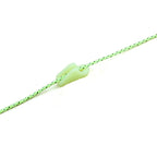 10 PCS Outdoor Luminous Rope Buckle Fluorescence Tent Triangle Buckle Alert Reminder Accidental Danger Tent Wind Rope Adjuster, Triangle Buckle