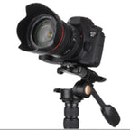 Q08 Three-Dimensional Damping 360 Degree Panorama Scale Leveling Metal Tripod Heads, Q08