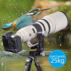 Xiletu Xgh3 360 Degree Rotation Horizontal Cantilever Hollow Gimbal Tripod Head, Xgh3