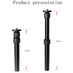 Xiletu XM263A Aluminum Metal Handheld Adjustable Tripod Mount Monopod Extension Rod