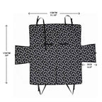 Waterproof Rear Back Pet Dog Car Seat Cover Mats Hammock Protector With Safety Belt, 130x150x38cm