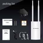 Comfast Outdoor High-Power Wireless Coverage AP Router, EW71 300Mbps, EW72 1200Mbps