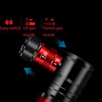 WILD MAN Mountain Road Bike Portable Bicycle Pump Us And French Mouth Universal Pump Mini Basketball Football Pump, GK8 (Red), GK8 (Black), GK8 (Silver)