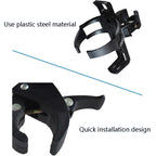 Mountain Bike Bottle Cage Bicycle Quick Release Free Hanging Cup Holder Road Bike Electric Scooter Motorcycle Water Cup Holder, Black, Red, White