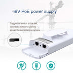 COMFAST E314n 300mbps Covers 5 Kilometers Wifi Base Station Wireless Bridge, EU Plug, US Plug, UK Plug