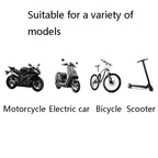 2pcs Aluminum Alloy Bicycle Mobile Phone Holder Motorcycle Mobile Phone Navigation Bracket Electric Motorcycle Hand Rack, Black (Handlebar Style), Gold (Handlebar Style), Silver (Handlebar Style)