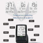 GIYO M4 Bicycle Computer Bluetooth Wireless Road Bike Speedometer Odometer, GIYO M4