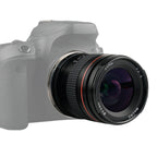 Lightdow 35mm F2.0 Wide-Angle Lens Full-Frame Portrait Micro SLR Manual Fixed Focus Lens, 35mm F2.0