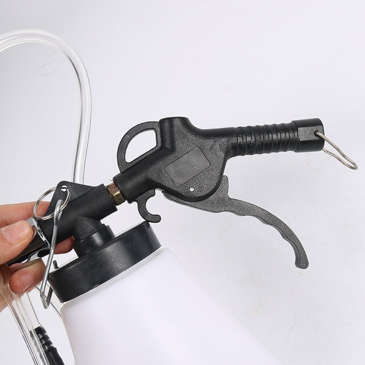 Pneumatic Brake Fluid Changer Automobile Brake Fluid Replacement Joint Filler Emptying Tool Brake Fluid Change Tool, Single Pot, Double Pot