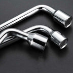 L-Type Car Tire Removal Tool Tire Wrench Socket Wrench, 17mm, 19mm, 21mm, 22mm, 23mm, 24mm