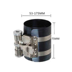 2 PCS Piston Ring Compressor Shrinker Piston Ring Installation Tool Engine Repair Tool, 3 inch, 4 inch, 6 inch