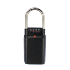 Password Key Box Household Wall-Mounted Decoration Site Password Box, Black, Silver