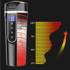 450ml Car Heating Water Bottle Thermos Mug Car Truck Universal Boiling Water Cup, Car Models, Home Car Dual-use