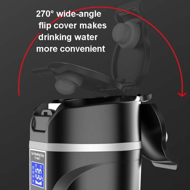 450ml Car Heating Water Bottle Thermos Mug Car Truck Universal Boiling Water Cup, Car Models, Home Car Dual-use