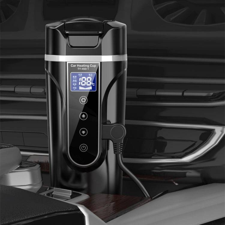 450ml Car Heating Water Bottle Thermos Mug Car Truck Universal Boiling Water Cup, Car Models, Home Car Dual-use