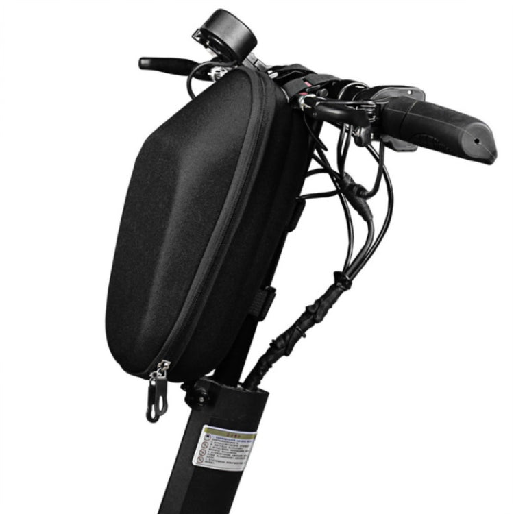 For Xiaomi No. 9 Electric Scooter PU Leather Waterproof EVA Hard Shell Bag Electric Folding Car Front Bag, 30 x 16.5 x 14.5cm