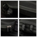 For Xiaomi No. 9 Electric Scooter PU Leather Waterproof EVA Hard Shell Bag Electric Folding Car Front Bag, 30 x 16.5 x 14.5cm