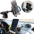 3 Sets Car Phone Holder Car Air Outlet Mobile Phone Holder Suction Cup Navigation Instrument Panel General, 2 in 1