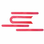 One Font U-shaped Reflective Strip for Xiaomi M365 Pro Electric Scooter Front and Rear Wheels