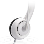 DANYIN DT326 Head-mounted Desktop Computer Children Learning Wire Headset with Microphone, Cable Length:1.8m, DT326 3.5mm Two-hole White, DT326 3.5mm Two-hole Black, DT326 Single Hole Four-level White, DT326 Single Hole Four-level Black                ...